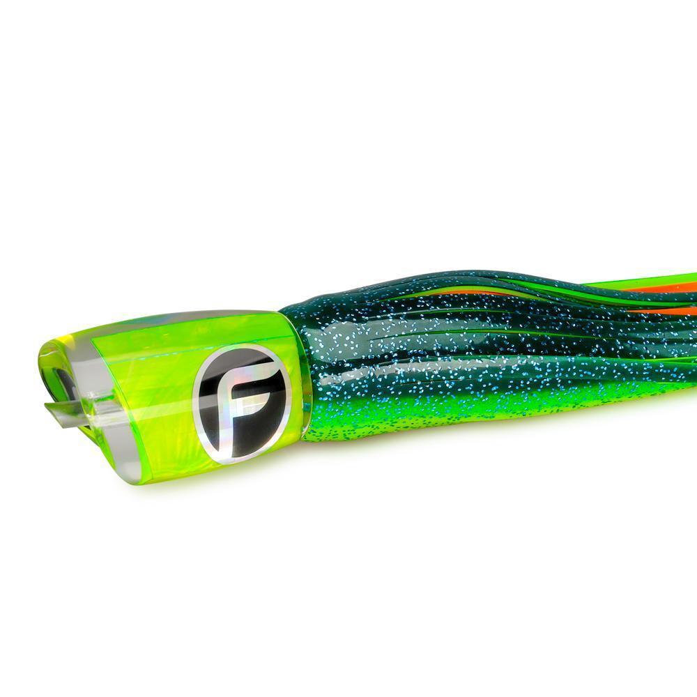 Mistress Large 14 Trolling Lure Chartreuse Shell / Lure Only