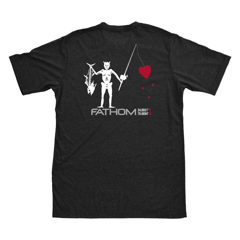 Jolly Roger T Shirt Black