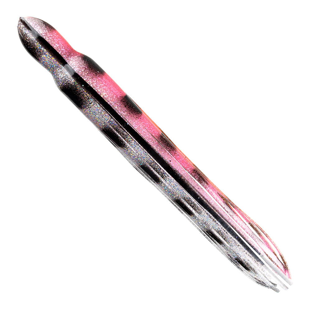 Fathom Offshore OC60 Trolling Lure Skirt - Pink/Clear/Black Bars