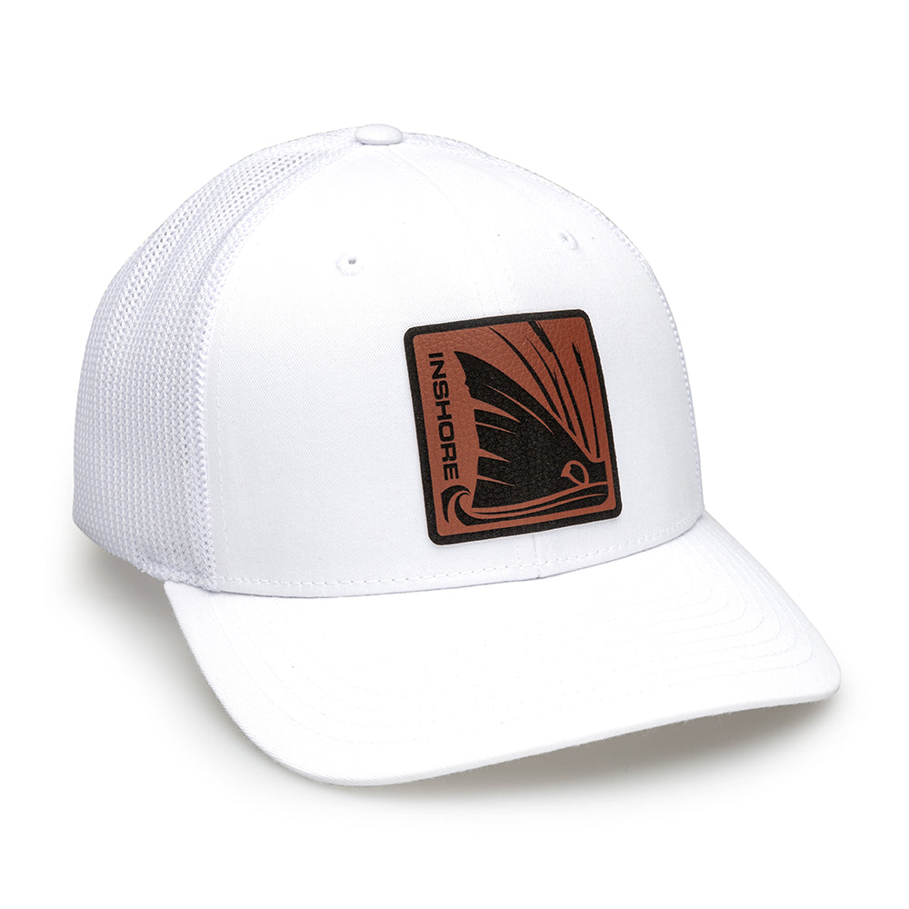 Drift Flex Hat White – Fathom Offshore