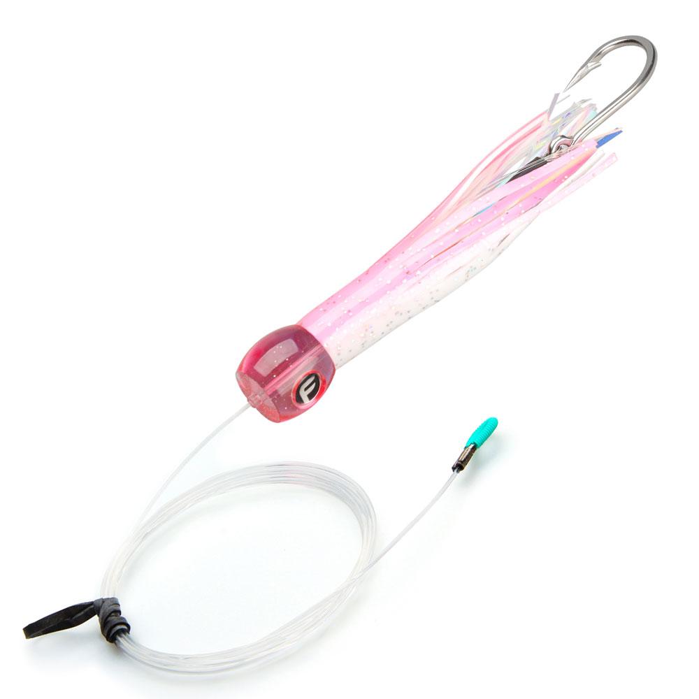 bubble fry fishing lure Fathom Offshore - Bubble Trouble Pre-Rigged Trolling Lures - 4in / Purple