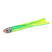Double O Half Pint Extra Small 6" Lures green yellow