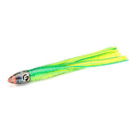 Double O Half Pint Extra Small 6" Lures green yellow