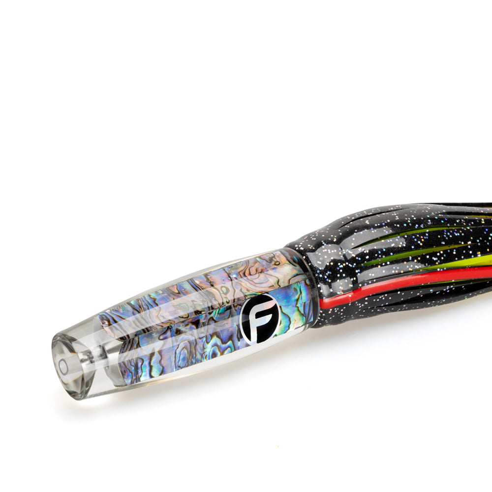 fighter jet fishing lure Double O Mig XL Natural Paua