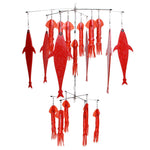 Double Tier Red Flapjack SR Squid Combo 24" + 12" Dredge