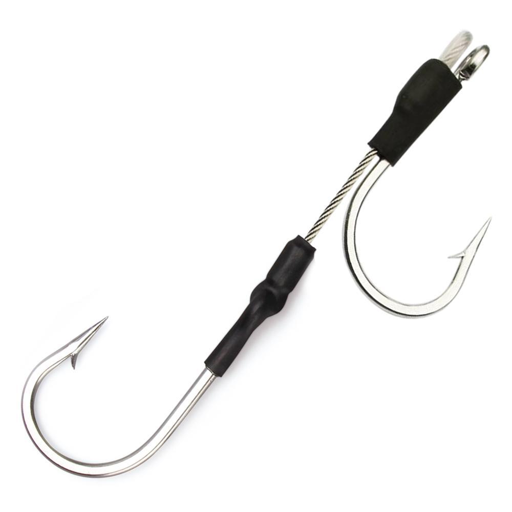 Fathom Trolling Lance Stainless Double Hookset 8/0 Fathom Trolling Lance Stainless Double Hookset 8/0