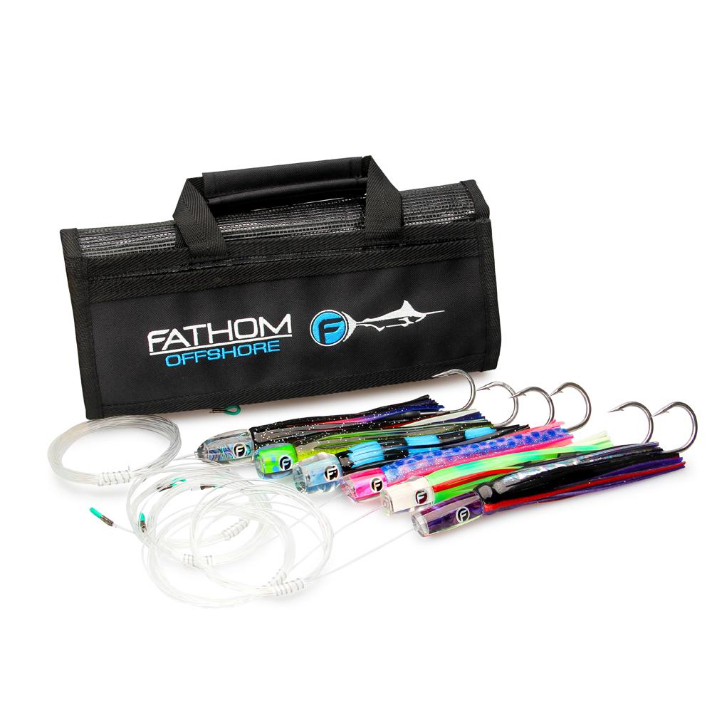 MEAT FISH PAC 6 LURE W/bag Pre-rigged