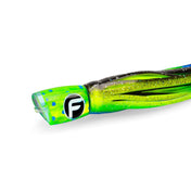 Mistress Medium 9" Trolling Lure lime blue dots