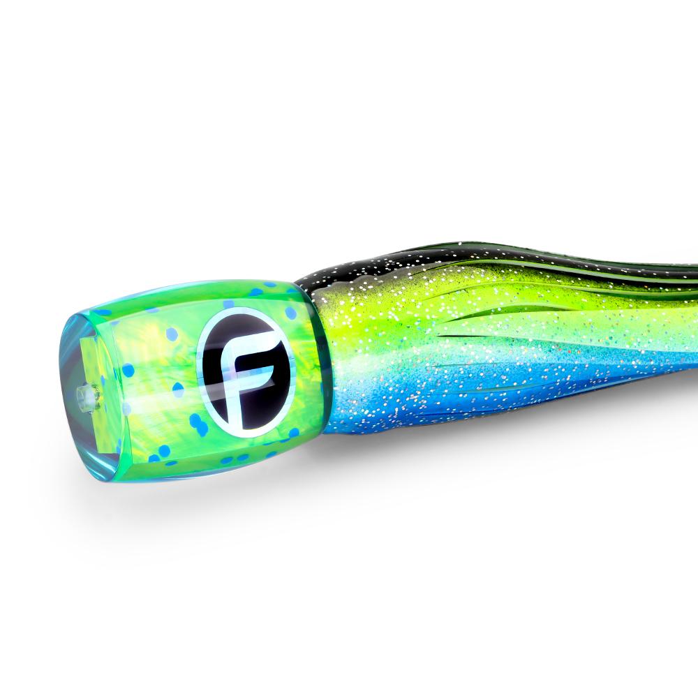fathom fishing lures Pepal Grande Large 14" Trolling Lure Liquid Dolphin Shell / Lure Only