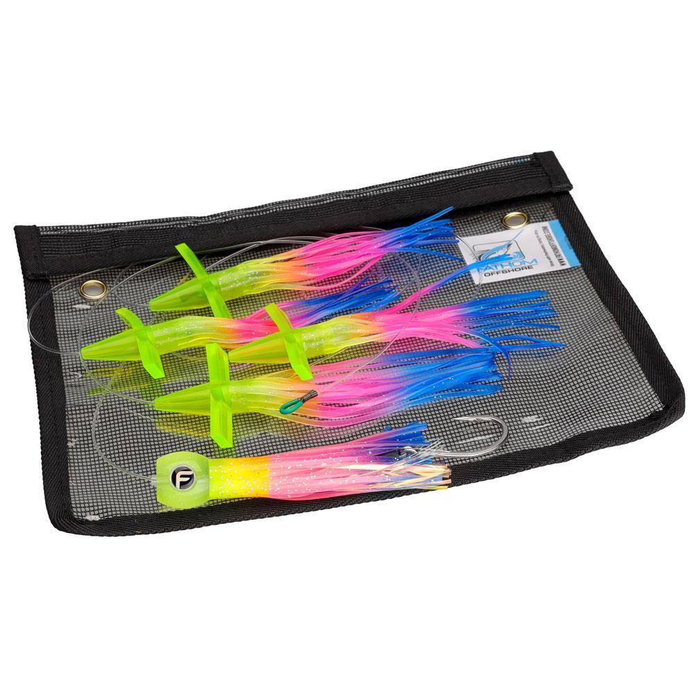 bird lures for fishing Fathom Offshore Pre-Rigged Bird Head Chain