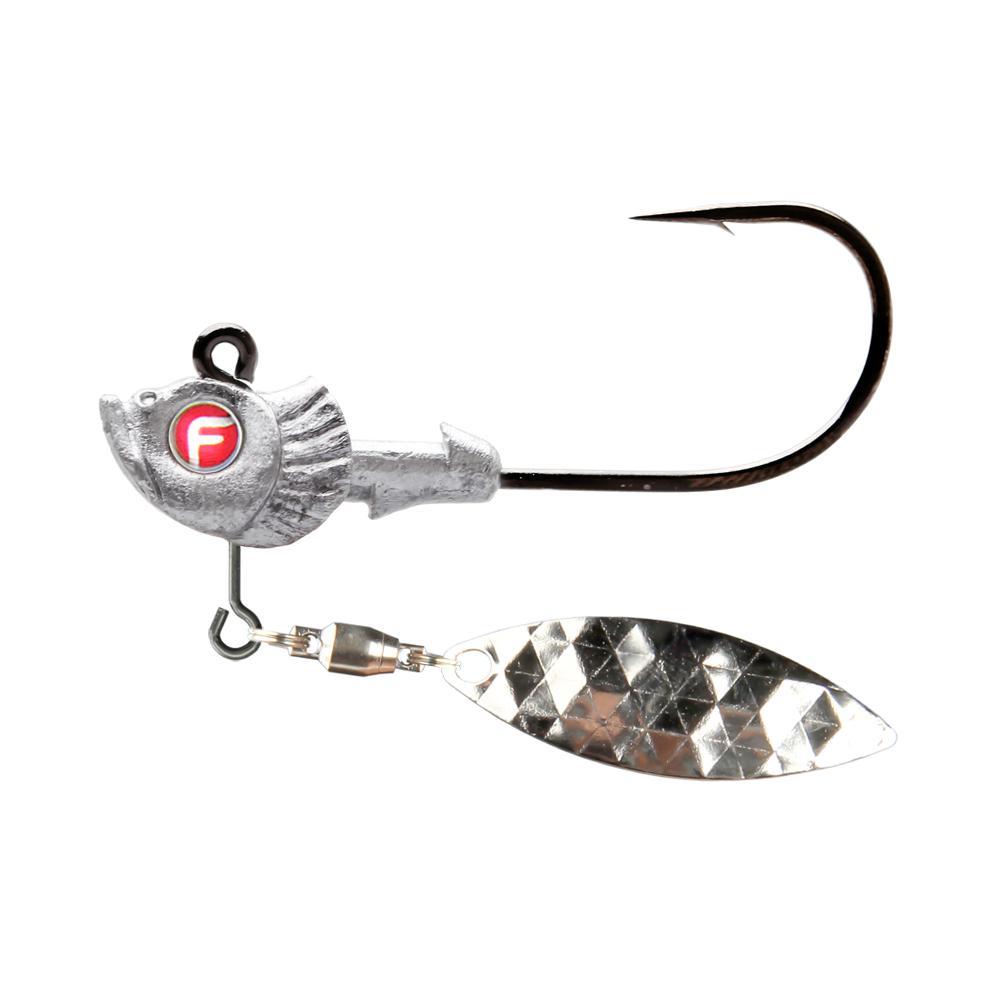 Fathom Pro-Select Belly Blade Jig Head 3/8 Ounces Lead Red
