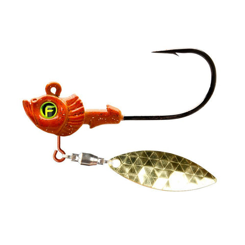 Pro-Select Belly Blade Jig Heads 1/2 oz / Red Pro-Select