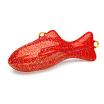 Red Holo Fleck Lead Fish Weight