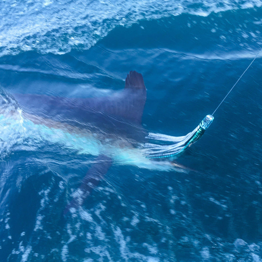 Tinker Mackerel Calico Jack Slant Large 14" Trolling Lure Fathom Offshore