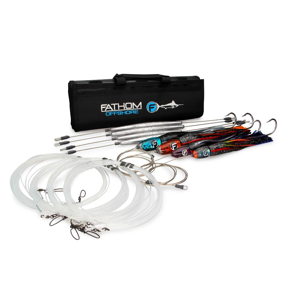 Wahoo Pre-rigged Trolling Lure Pack – Fathom Offshore